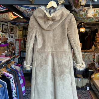 90's Y-LONDON Faux Fur Coat