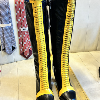 Taxi Leather Boots