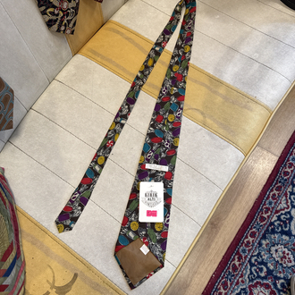 Perry Ellis Candy Pattern Silk Tie