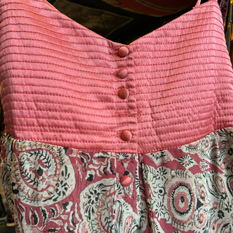 Pink Silk Top