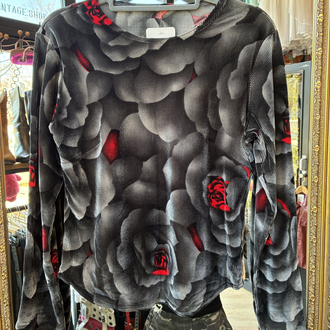 Rose Long Sleeve Top