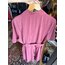 Dusty Rose Short Overalls