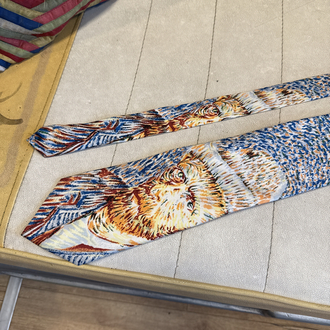 Van Gogh Series Art Silk Tie