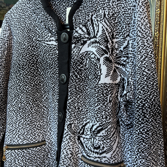 80’s Iceberg UK Graphic Knit Cardigan