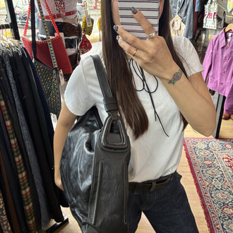 Black Leathee Bag