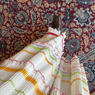 90's Color&Fun Maxi Skirt