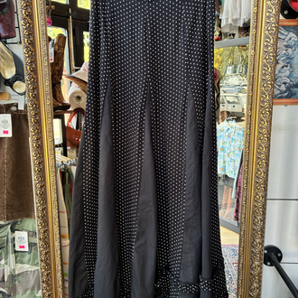 90's Micro Polka Dot Skirt