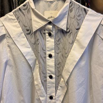 White 80's Shirt