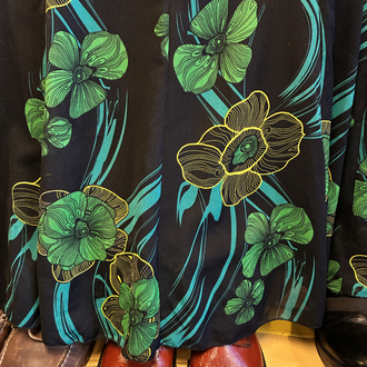 Flowers 90's Skirt