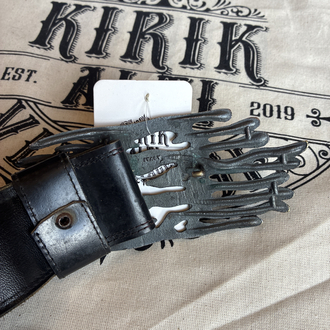 90's Fire Leather Belt