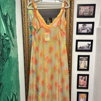 1960's Tulle Colorful Fairy Babydoll