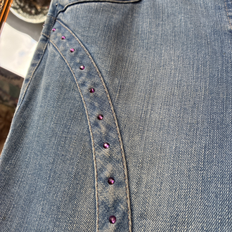 00's Escada Denim Trousers 