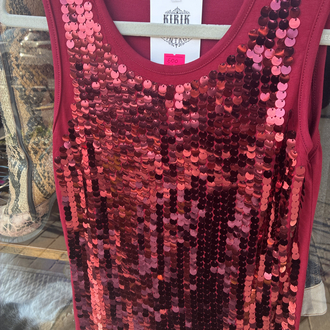 Red Party Top