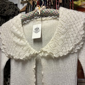 1970 Mohair Wool Cardigan 