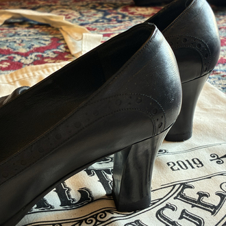 90's Divarese Leather Heels