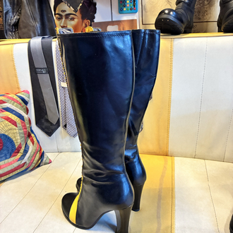 Taxi Leather Boots