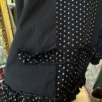 90's Micro Polka Dot Skirt