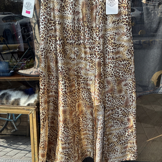 Leopard Loves Maxi Skirt