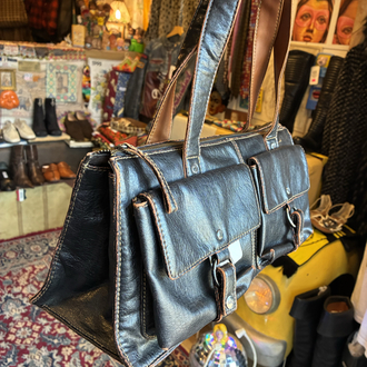 90's MNG Leather Bag
