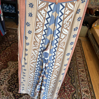70’s Anatolia Sun Pattern Pants — Bohemian Spirit