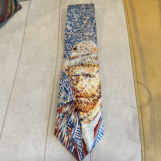 Van Gogh Series Art Silk Tie