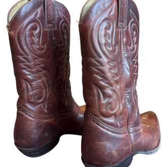 80s Sancho Leather Western Cowboy Boots