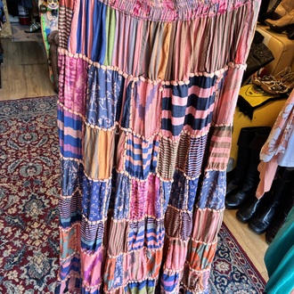 Kırkyama 90's Skirt
