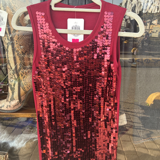 Red Party Top