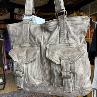 90's Messenger Leather Bag