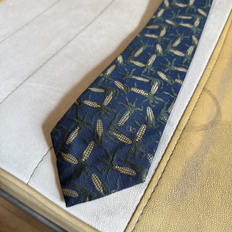 Valentino “Golden Cornfield” Silk Tie