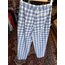 90's Lacoste Blue Picnic Plaid Pants
