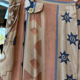 70’s Anatolia Sun Pattern Pants — Bohemian Spirit