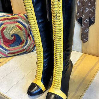 Taxi Leather Boots