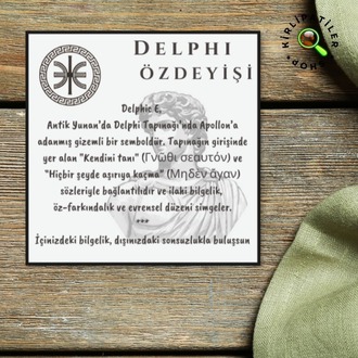 KirliPatiler Epoksi Delphic E Araç Aksesuarı, Araç Ayna Aksesuarı