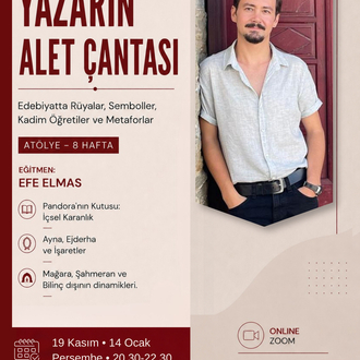 YAZARIN ALET ÇANTASI