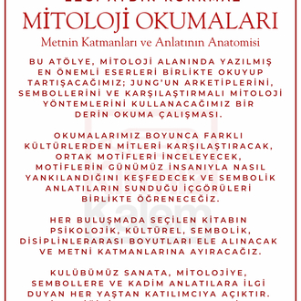 MİTOLOJİ OKUMALARI-Tüm Seminerler
