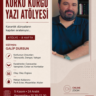 KORKU EDEBİYATI YAZI ATÖLYESİ