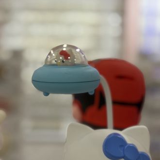 Mavi Hello Kitty Masa Lambası