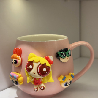 Powerpuff Girls Charmlı Kupa