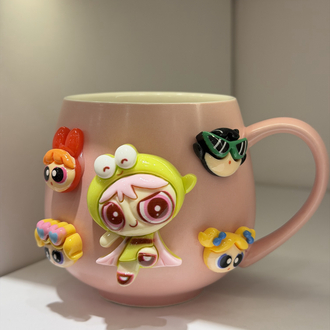Powerpuff Girls Charmlı Kupa