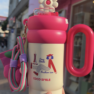 760 ML Çelik Charmlı Termos