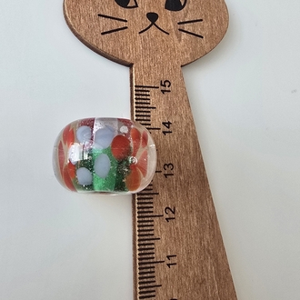 Gömme Çiçek İri Boncuk 1 Adet