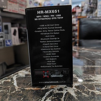HARWARD HR-MX651 UBS-BT-AUX-FM OTO TEYP