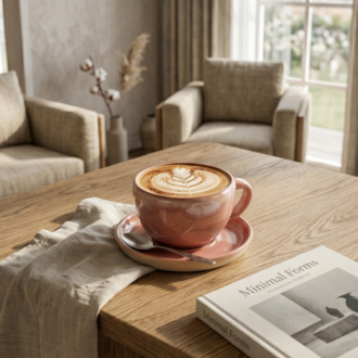 Latte Fincan Seti - Blush
