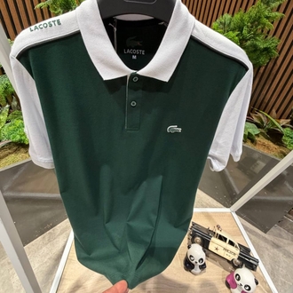 Lacoste Yeşil-Beyaz Polo Yaka