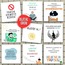 Yazdırılabilir Motivasyon Kartları (Pano Aksesuarı) 10*10 cm (9 Adet)