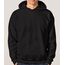Siyah kapüşonlu sweatshirt