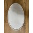 Oval tepsi sunumluk kalıbı 17.5x30cm