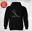 Hoodie Siyah Hong Kong