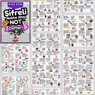 2026 KPSS Tarih, Coğrafya, Vatandaşlık Şifreli Dijital PDF